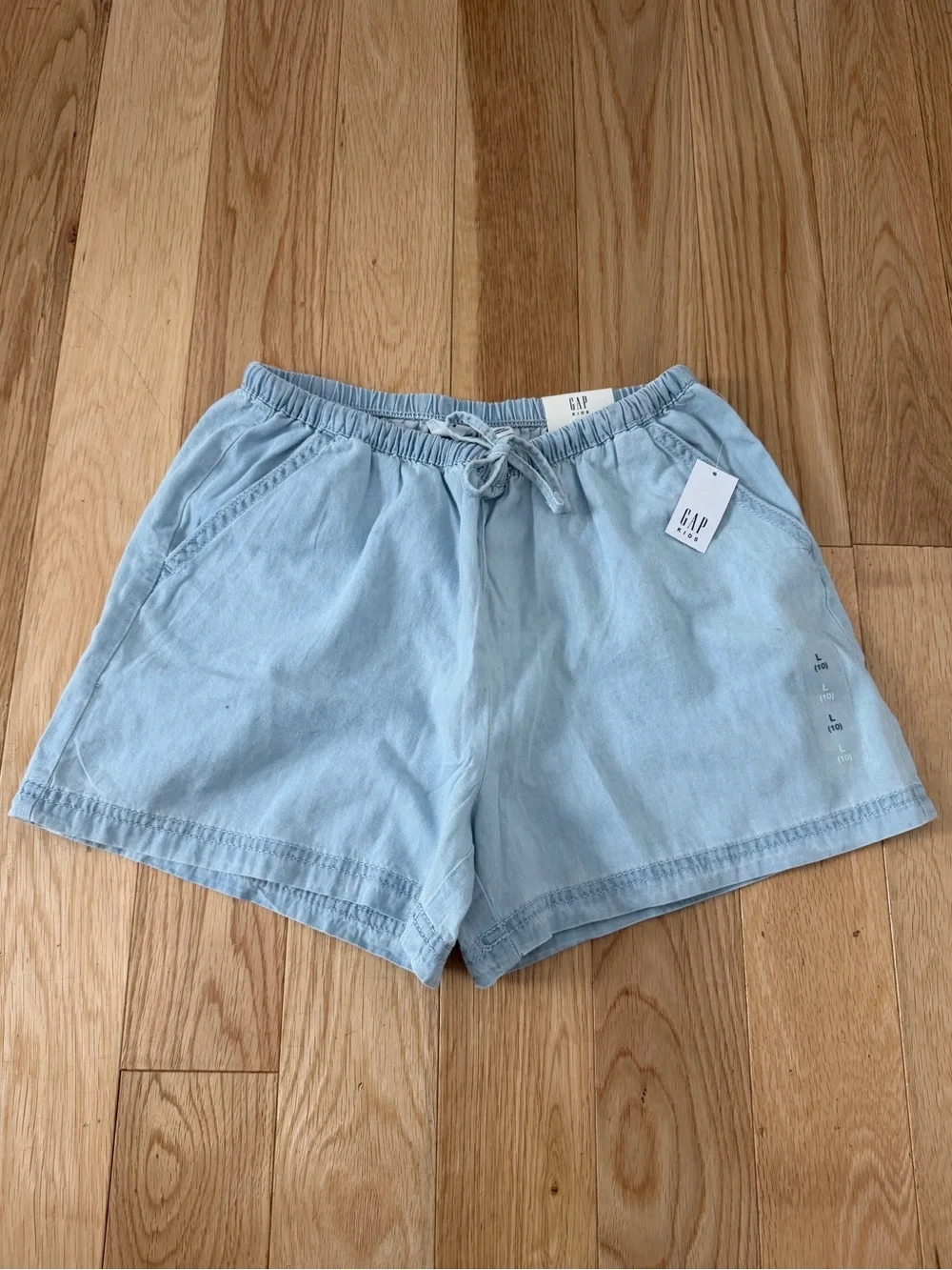 Gap Kids Washwell Pull-On Draw String Denim Shorts